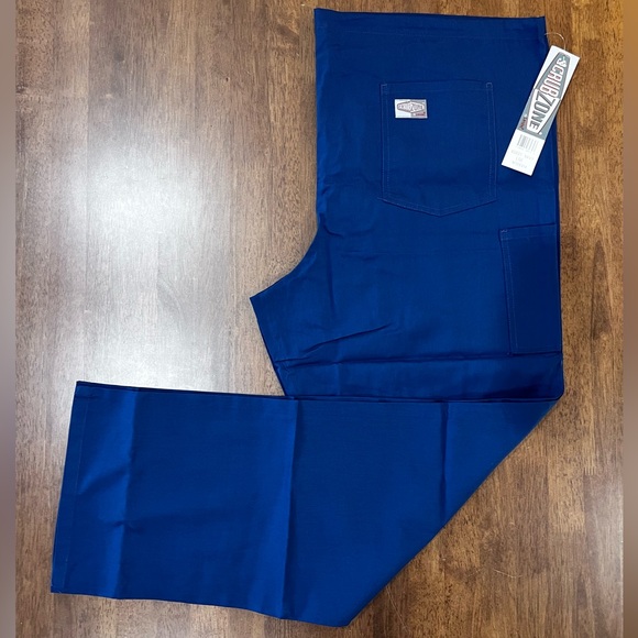 ScrubZone by Landau Unisex Navy Scrub Pants. Nurse, workwear. Doctor Size L. NWT - Picture 1 of 6
